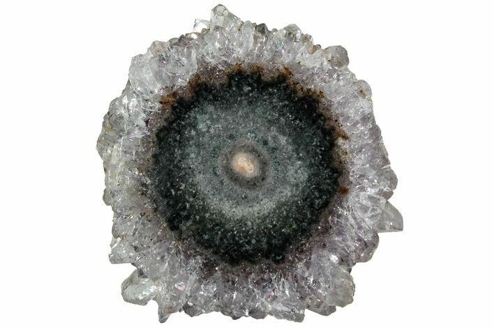 Amethyst Stalactite Slice - Uruguay #187068